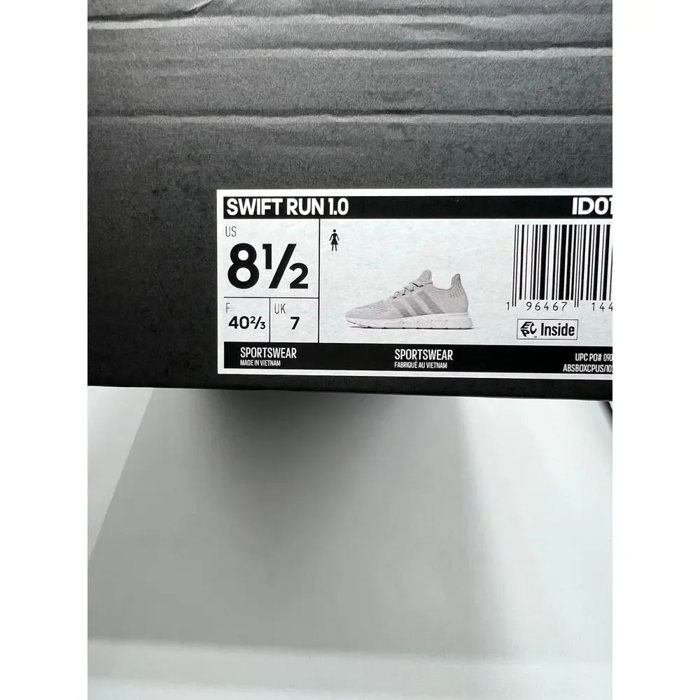 Adidas Swift Run 1.0 Wmns ‘Grey Silver Metallic’ size 8.5w